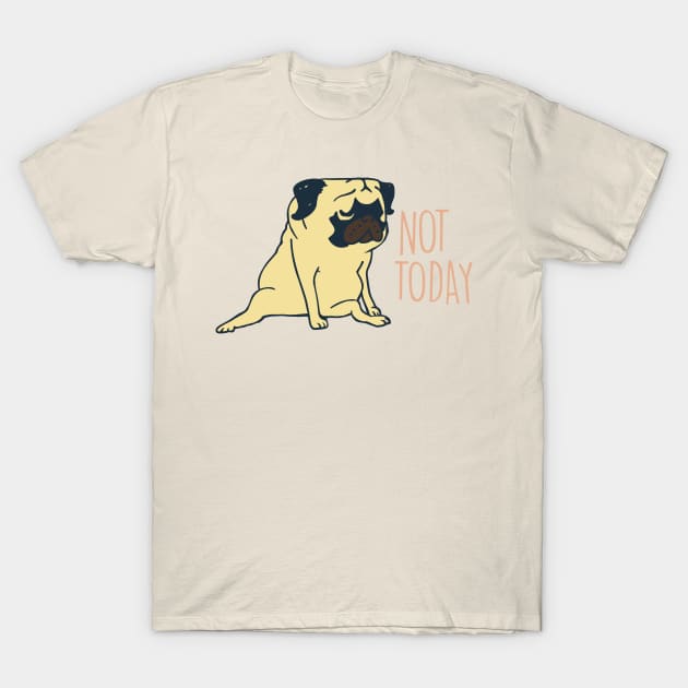 NOT TODAY T-Shirt by huebucket